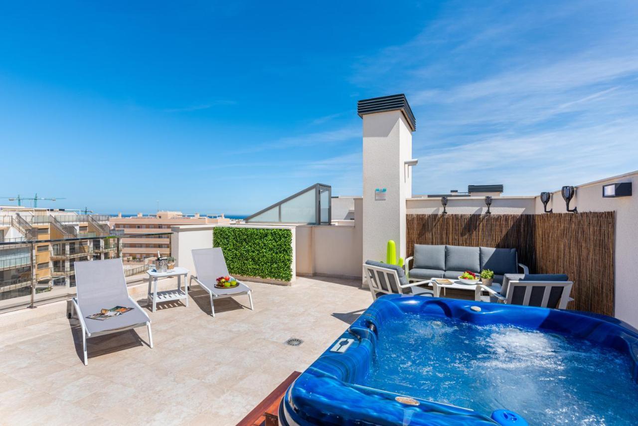 La Zenia Cocoon: Luxury Penthouse with Jacuzzi & Wellness Amenities Apartment Dehesa de Campoamor  Exterior photo